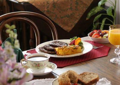 Breakfast - Queen Victoria Bed and Breakfast