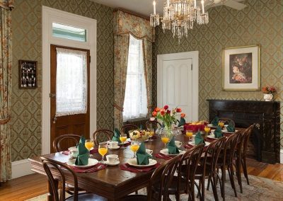 Queen Victoria Bed and Breakfast Table