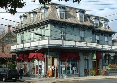 Queen Victoria Buildings- view from Cape May street